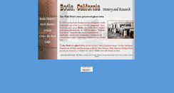 Desktop Screenshot of bodiehistory.com